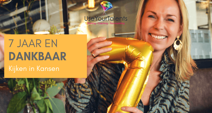 7 jaar UseYourTalents